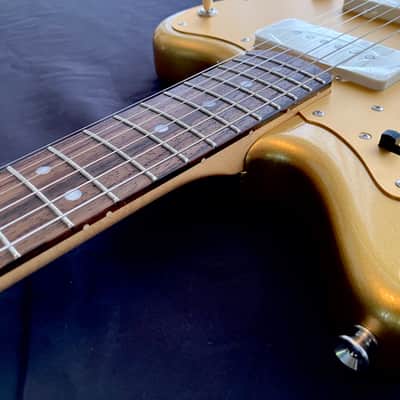 Fender FSR MIJ Made in Japan 2025 MH Matching Headstock Traditional 60s Jazzmaster  - Mystic Aztec Gold image 7