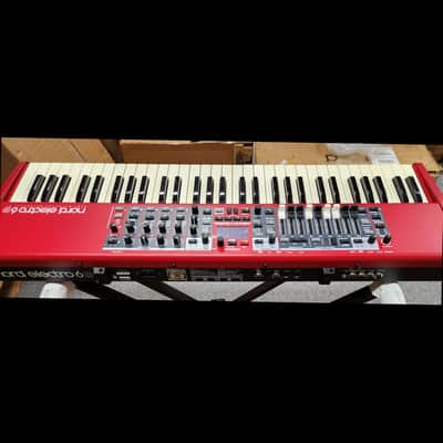 Nord Electro 6D SW61 Semi-Weighted 61-Key, B-Stock, MINT Condition, Full Manufacturer's Warranty image 6