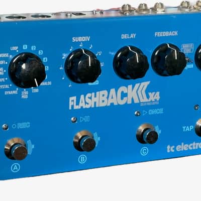 ギター tc electronic FLASHBACK X4 TC Electronic Flashback X4 Delay and Looper Pedal | Reverb