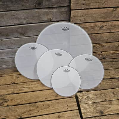Mesh Drum Head Set Remo Silent Stroke 14, 14, 10", 12" And 20" USED! RKMEH240526 image 3