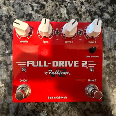 2019 Fulltone Full-Drive 2 V.2 Overdrive pedal, two drive stages, multiple modes image 1