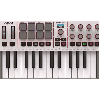 AKAI MPK Mini 4 Compact MIDI Controller - Grey