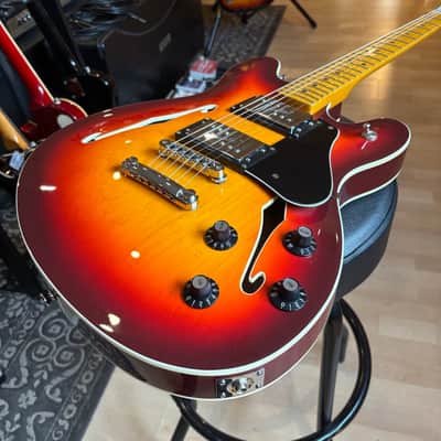 Fender - Modern Player Starcaster 3 Tone Sunburst - Maple ( No Case Or Bag) - USED image 10