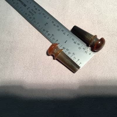 NOS  Vintage Snakewood End Pins w/Pearl Dot for Iconic and Boutique Guitars. image 3