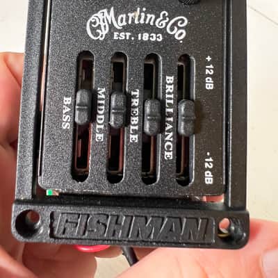 Fishman Matrix transducer soundboard pickup and preamp system image 3