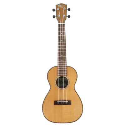 Ohana CK-50WG Solid Cedar& Willow Concert Ukulele image 4