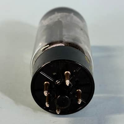 1950s Sylvania 5U4GB Vintage Black Plate Halo Getter Rectifier Tube! T274 image 5