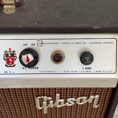 1962-63 Gibson GA-5 Skylark Tube Combo Amp image 6