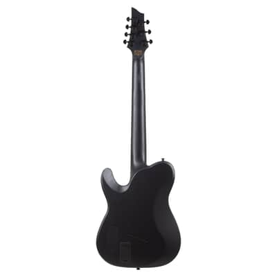 Schecter PT-7 Multiscale Black Ops, Satin Black Open Pore - Electric Guitar image 3
