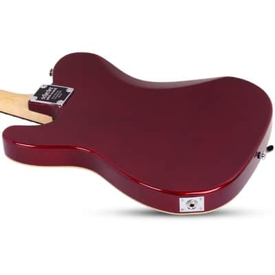 Schecter PT Fastback II B Electric Guitar Metallic Red image 4