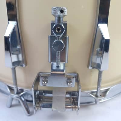 CB Drums 12x14"10Lug CB700 Marching Parade Snare Drum Piano White Wrap 8Pl Kaman image 7