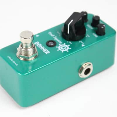 Donner Verb Square Digital Reverb Guitar Pedal 7 Modes True Bypass ~GREEN~ image 3