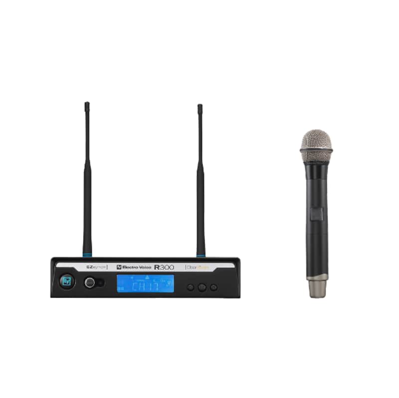Electro-Voice R300-HD-C Wireless Handheld System with PL22 Cardioid - 516-532MHz image 1