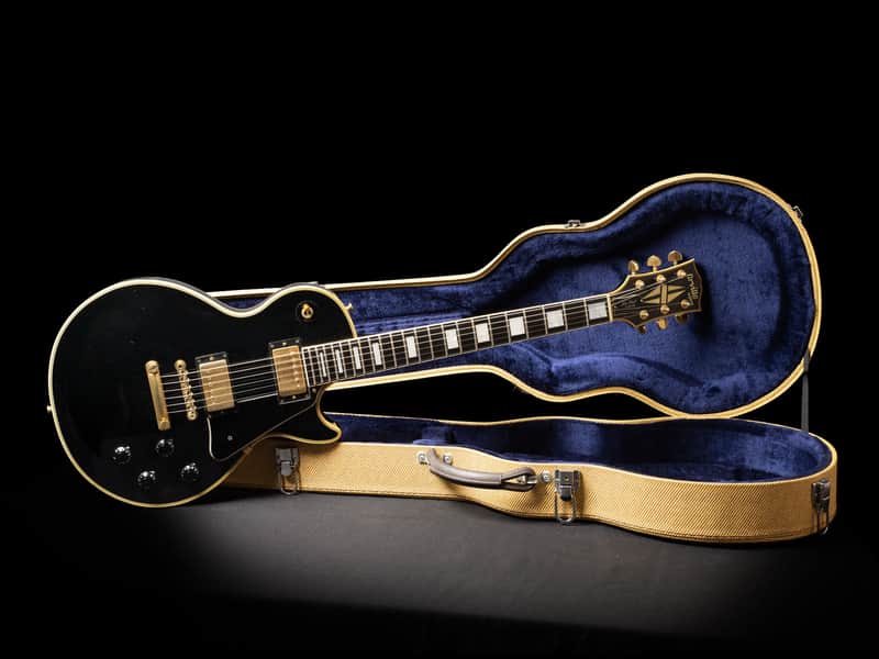 Orville by Gibson Les Paul Custom Reissue 57 1994 - Black image 1