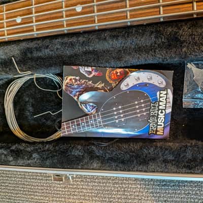 Ernie Ball Music Man Stingray 5HH Active 5-String Bass Guitar w/Case - Natural (2013) image 9
