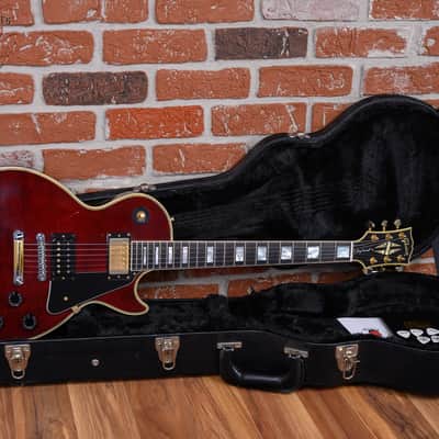 Gibson Custom Shop Jerry Cantrell Signature "Wino" Les Paul Custom (Signed, Aged) 2021 Wine Red Limited Run #81 w/OHSC image 2