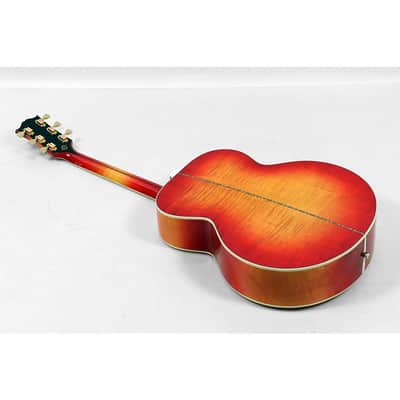 Gibson Johnny Cash SJ-200 Signature Limited-Edition Acoustic Guitar Regular Vintage Cherry Sunburst image 2