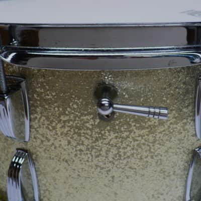 Ludwig Model 902PC 6 1/2" x 14" Symphonic Snare Drum / Sparkling Silver Pearl 1967 image 12