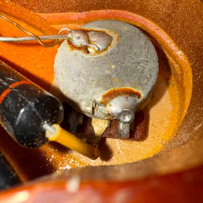 1973 Gibson Les Paul Custom Cherry Sunburst Vintage LP w Original Case Patent Sticker Humbuckers image 22
