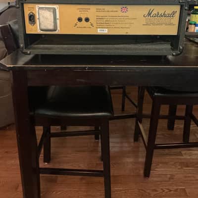Marshall Valvestate 100V Model 8100 2-Channel 100-Watt Guitar Amp Head 1991 - 1998 - Black image 7