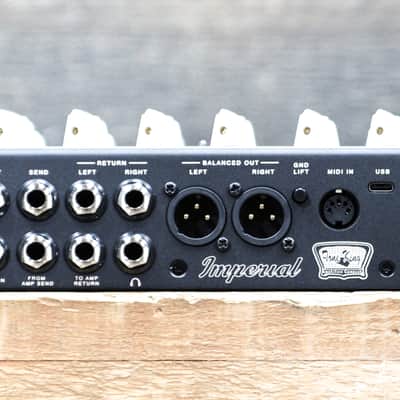 Tone King Imperial Preamp Two Channel High-Voltage Tri-Tube Preamp Effect Pedal image 6
