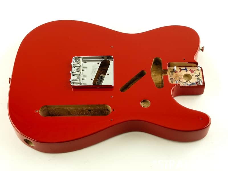Fender Vintera III Late 50s Telecaster Tele BODY + HARDWARE 1950s Dakota Red image 1