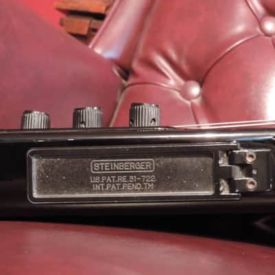 Steinberger XP-2 1980s  Black image 8