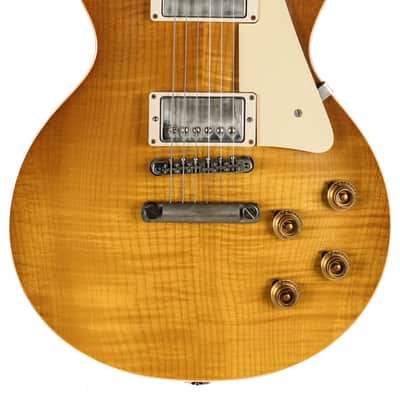 2018 Gibson Custom Shop R8 '58 Reissue Les Paul Lemon Burst image 2