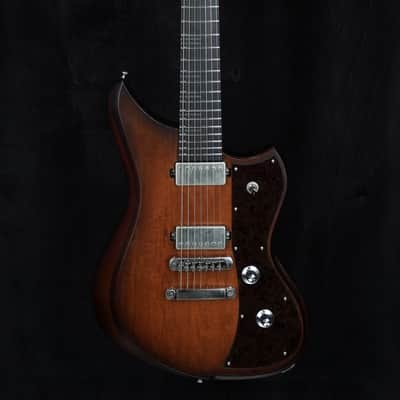 Dunable USA Yeti 7 String Custom in Natural Light Brown Burst image 3