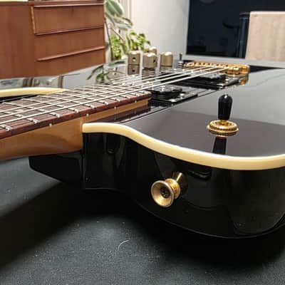 ESP Telecaster Custom Shop TE HH Fender Headstock Troublemaker LP 4-Knob MIJ Japan Tele Mahogany Body Maple Cap Pro Artist Vintage Guitar Deluxe Abalone Dot Inlays image 16