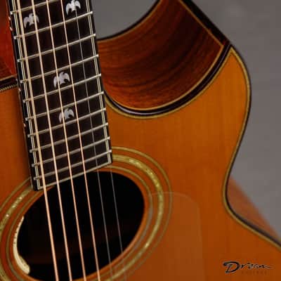 1997 Olson SJ Cutaway, Indian Rosewood/Cedar image 4