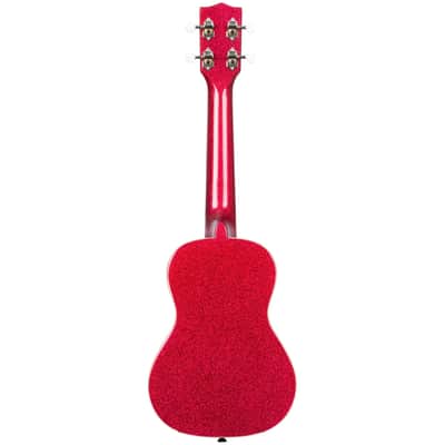 Kala Brand Ritzy Red Sparkle Concert Ukulele KA-SPRK-RED image 5