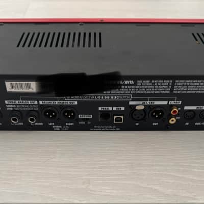Line 6 POD xt Pro Rackmount Multi-Effect and Amp Modeler 2003 - 2008 - Red image 4