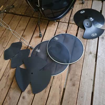Drum Kit Pearl Rhythm Traveler Compact, Black USED! RKPRK150822 image 6
