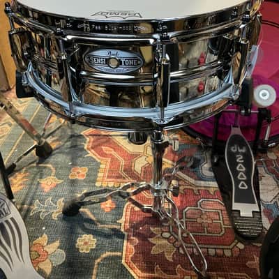 Pearl 14x5” SensiTone Heritage Alloy Steel Snare Drum image 2