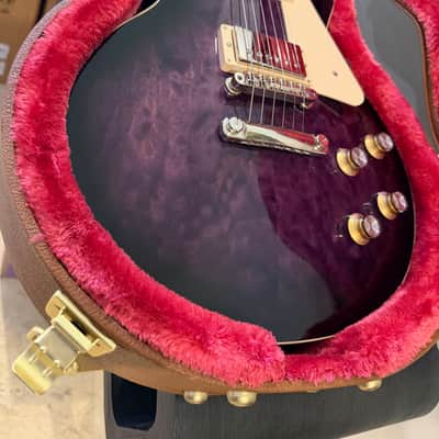 Dark Purple Burst Gibson Les Paul Standard '60s Quilt Limited-Edition Electric Guitar Dark Purple Burst - like new, made July 2023 image 11