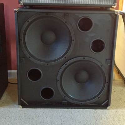 Low Down Sound 2x15  w/Faital 15PR400s 2005 Black image 1