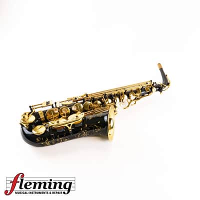 Henri Selmer Paris Super Action 80 Series II Alto Saxophone - Black Lacquer (Competition Demo / Open Box Model) image 4