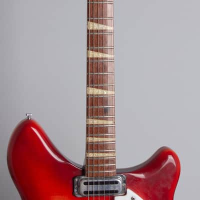 Rickenbacker  Model 365 Thinline Hollow Body Electric Guitar (1966), ser. #FF-2256, original silver tolex hard shell case. image 8