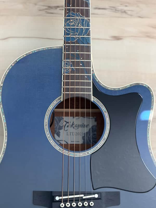 Takamine LTD2021 (Blue Rose) - Charcoal Blue Gradation image 1