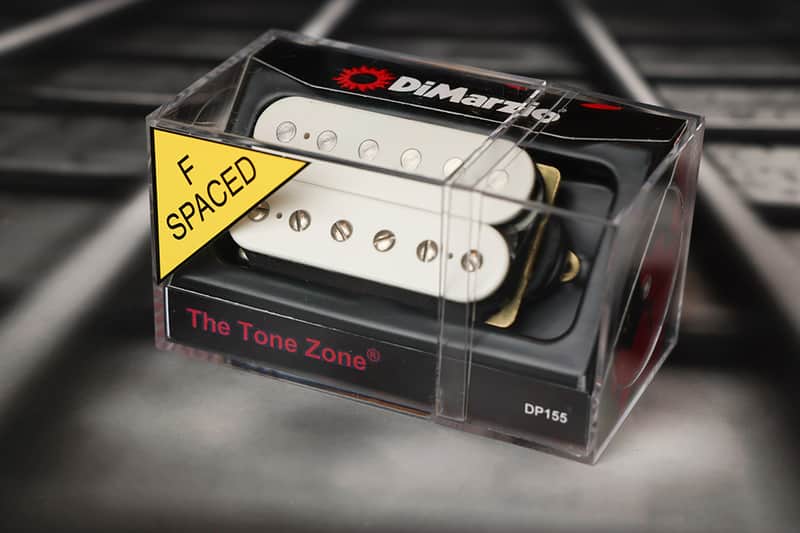 DiMarzio DP155FW The Tone Zone F-Spaced Humbucker - White image 1