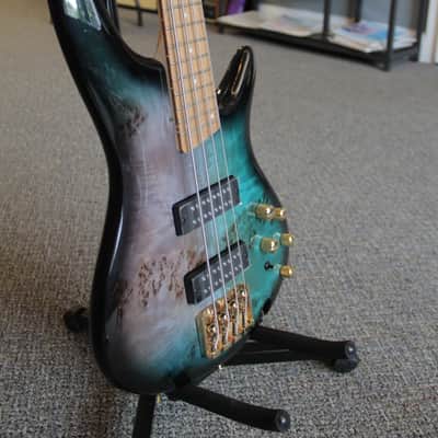 Ibanez SR400EPBDX-TSU Standard Soundgear Bass 2022 - Present - Tropical Seafloor Burst image 4