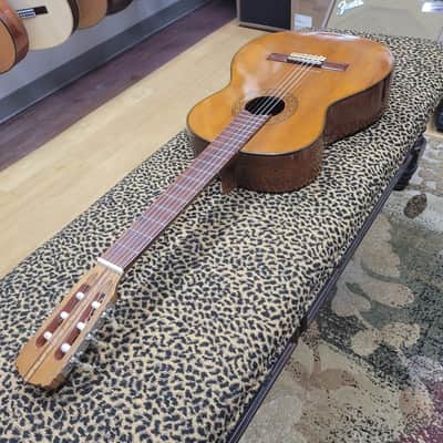 Estrella Nylon String Classical Guitar 1970 - Natural image 6