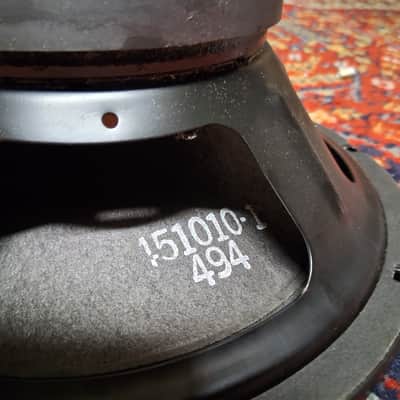Eminence Ampeg SVT-810 8x10 10" 32 Ohm Speaker 86-032-01 2000s image 2