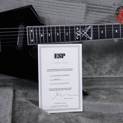 ESP Custom Shop Sammy Duet Signature RS FR Black 2025 w/OHSC image 12