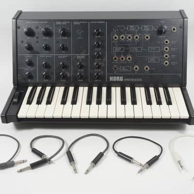 KORG MS-10 Vintage Analog Semi-Modular Synthesizer MS10 w/ Patch Cable