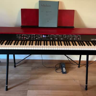 Nord Grand, Hammer Action 88-Key Digital Piano - Red image 5