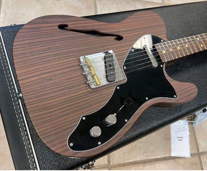 Fender Custom Shop Limited Edition Thinline Rosewood Telecaster image 1
