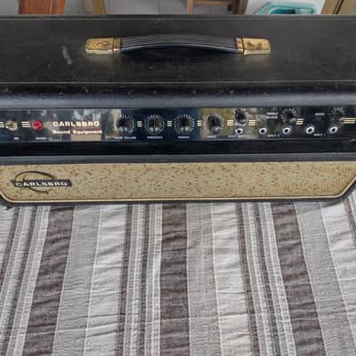 1960s 60s CARLSBRO CS40-60 Head w/ Lay Down Drake transformer image 2