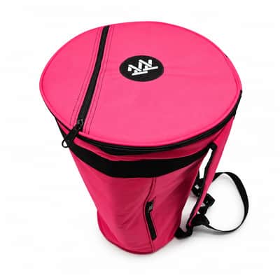 ZAZA - Professional Colorful Doumbek/Darbuka ClassicSize - Bag Carry Case - Premium Nylon Fabric Gig-bag - Magenta image 3
